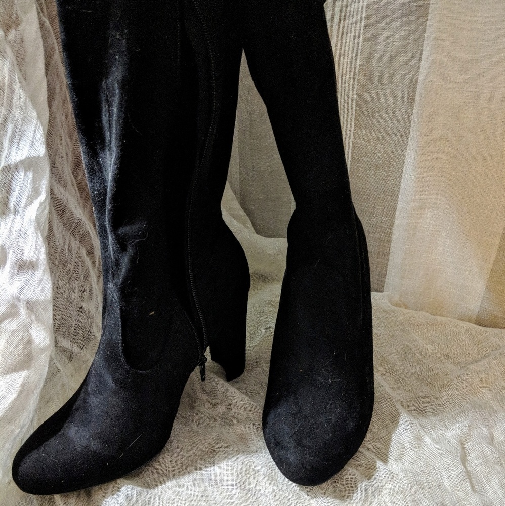 Thigh High Black Boots